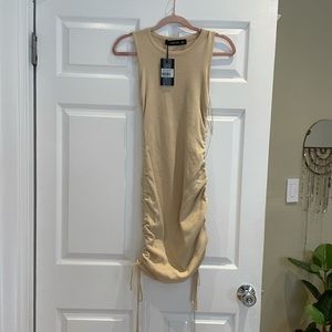 Never worn high neck cinch dress size 6